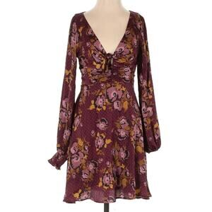NWT Free People Morning Light Floral Size 2 Mini Dress